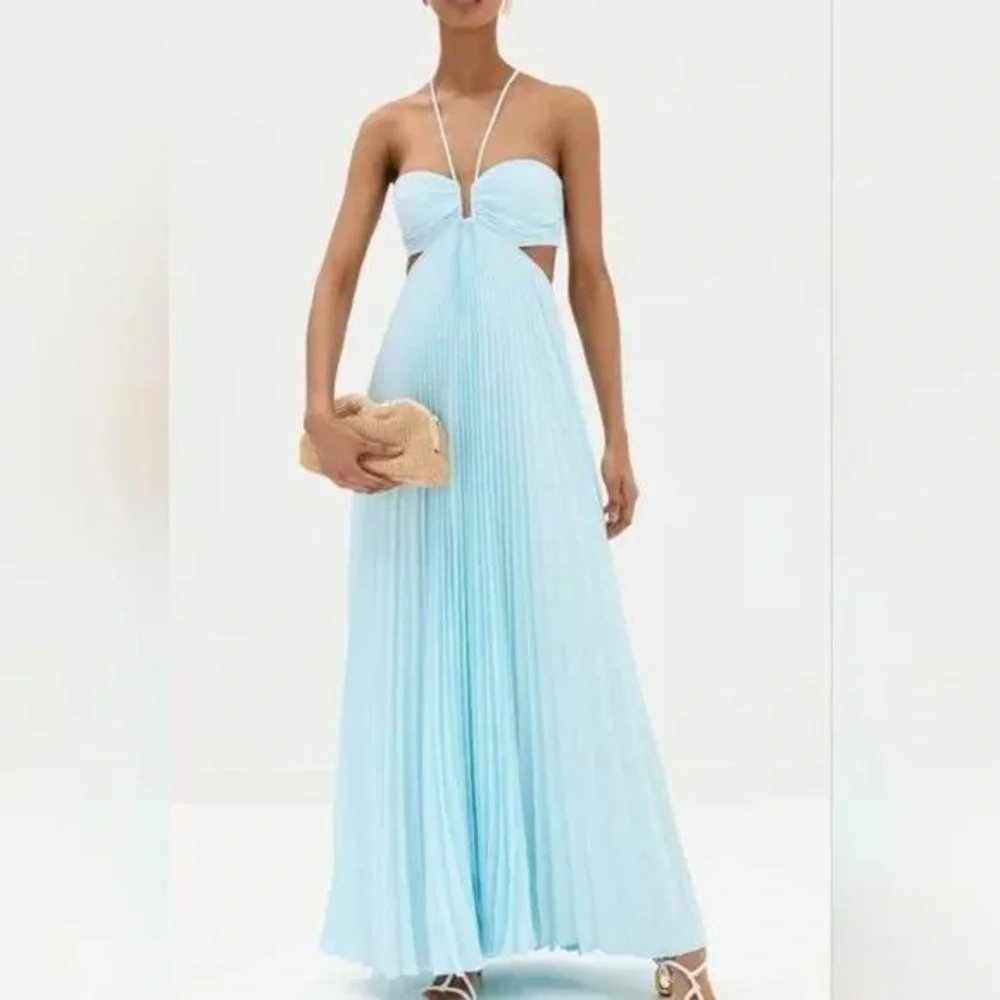 A.L.C. | Dresses | Alc Moira Satin Pleated Maxi Dress | Poshmark A.L.C. | Dresses | Alc Moira Satin Pleated Maxi Dress | Poshmark